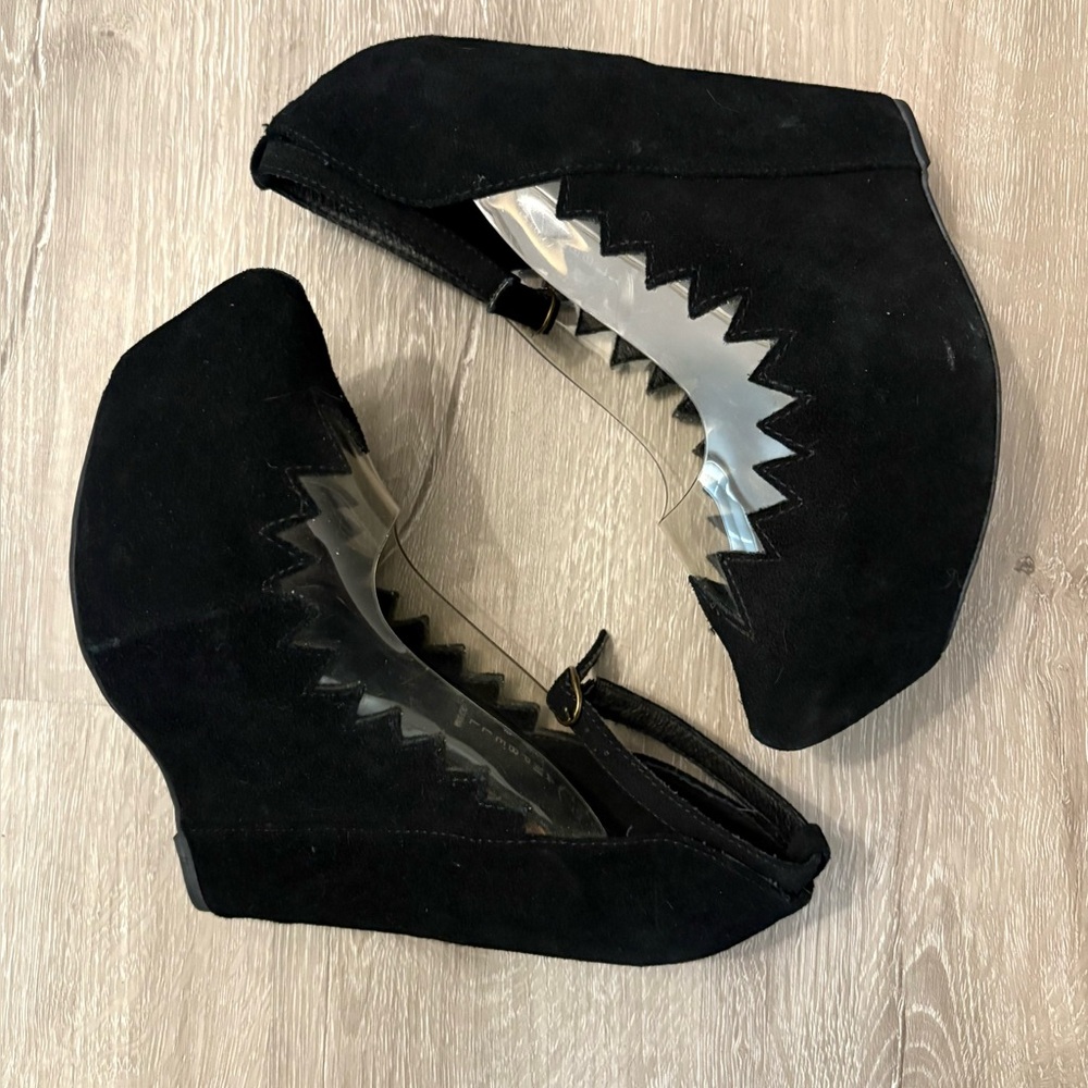 Jeffrey Campbell | Size‎ 8.5 Black Audrey ll platforms